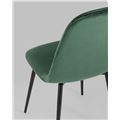 миниатюра Стул Норман велюр зеленый №5