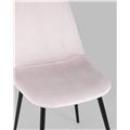 миниатюра Стул Норман велюр светло-розовый №4
