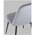 миниатюра Стул Норман велюр серый №5