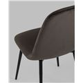 миниатюра Стул Норман велюр темно-коричневый №5