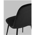 миниатюра Стул Норман велюр черный №5
