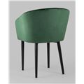миниатюра Стул с подлокотниками Нейтон велюр зеленый №5