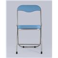 миниатюра Стул складной ДЖОН металлик, голубой №15