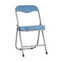 миниатюра Стул складной ДЖОН металлик, голубой №31