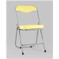 миниатюра Стул складной ДЖОН металлик, желтый №15