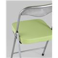 миниатюра Стул складной ДЖОН металлик, салатовый №19