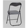 миниатюра Стул складной ДЖОН серый №18