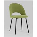 миниатюра Стул Софи велюр матовый зеленый №2