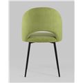 миниатюра Стул Софи велюр матовый зеленый №4
