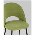 миниатюра Стул Софи велюр матовый зеленый №7