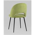миниатюра Стул Софи велюр матовый зеленый №35