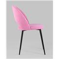 миниатюра Стул Софи велюр матовый розовый №34