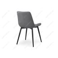 миниатюра Стул на металлокаркасе Алст velutto 32 / черный №4