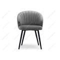 миниатюра Стул на металлокаркасе Бэнбу velutto 32 / черный №2
