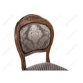 миниатюра Стул деревянный Лауро орех / ромб №6