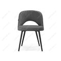 миниатюра Стул на металлокаркасе Сандвикен velutto 32 / черный №2