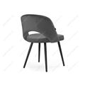 миниатюра Стул на металлокаркасе Сандвикен velutto 32 / черный №4