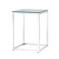 миниатюра Журнальный стол 40*40 ТАУН серебро №1