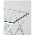 миниатюра Журнальный стол 55*55 ИНСИГНИЯ серебро №2