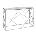 миниатюра Консоль АРТ ДЕКО 120х40 серебро №1