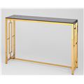 миниатюра Консоль БРУКЛИН 115*30 золото стекло smoke №2