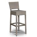 миниатюра "Стреза", стул барный серо - коричневый №1