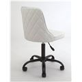 миниатюра Стул ADAM BK Office 942-4 (WHITE PU) №2