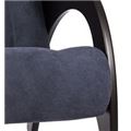 миниатюра Кресло-глайдер Эстет (Венге/ткань verona Denim Blue) №4