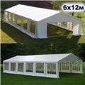 миниатюра Шатер-павильон 6х12 AFM-1030W White №1