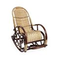 миниатюра Кресло-качалка Ведуга, орех №1