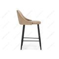 миниатюра Барный стул Джама бежевый / черный матовый №3