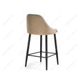 миниатюра Барный стул Джама бежевый / черный матовый №4