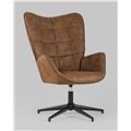 миниатюра Кресло Ирис вращающееся коричневое №2