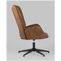 миниатюра Кресло Ирис вращающееся коричневое №3