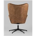 миниатюра Кресло Ирис вращающееся коричневое №4