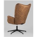 миниатюра Кресло Ирис вращающееся коричневое №5
