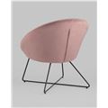 миниатюра Кресло Колумбия пыльно-розовое №4