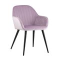 миниатюра Кресло Кристи сиреневое №1