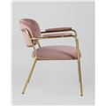 миниатюра Кресло Кэрол пыльно-розовый №3