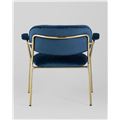 миниатюра Кресло Кэрол синий №5
