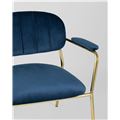 миниатюра Кресло Кэрол синий №8