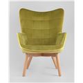 миниатюра Кресло Манго оливковый №2