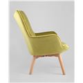 миниатюра Кресло Манго оливковый №5