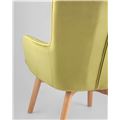 миниатюра Кресло Манго оливковый №7
