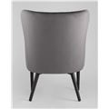 миниатюра Кресло Ститч велюр серый №6