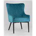 миниатюра Кресло Ститч велюр темно-бирюзовый №2