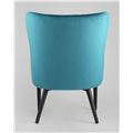 миниатюра Кресло Ститч велюр темно-бирюзовый №5