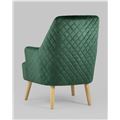 миниатюра Кресло Хантер велюр зеленый №5