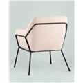миниатюра Кресло Шелфорд светло-розовое №3