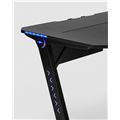 миниатюра Стол геймерский TopChairs Space LED черный №7